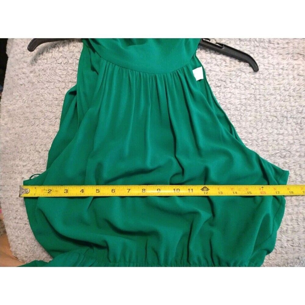 Badgley Mischka Green Maxi Dress - Picture 5 of 7